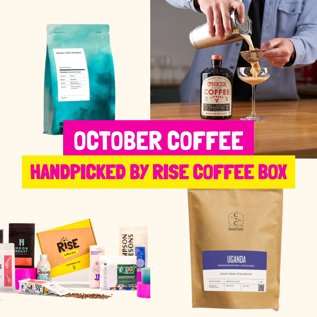 RISE coffee box October 2025 coffee box reveal