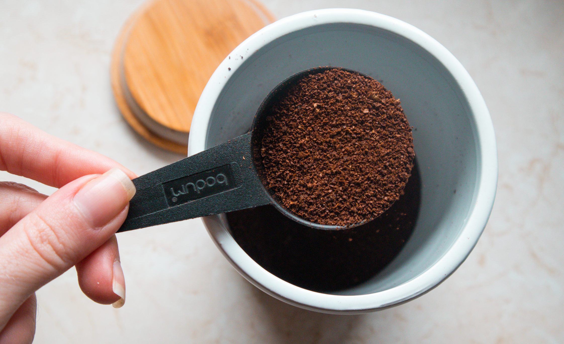 How much coffee in a cup discount