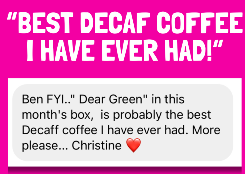 coffee subscription decaf