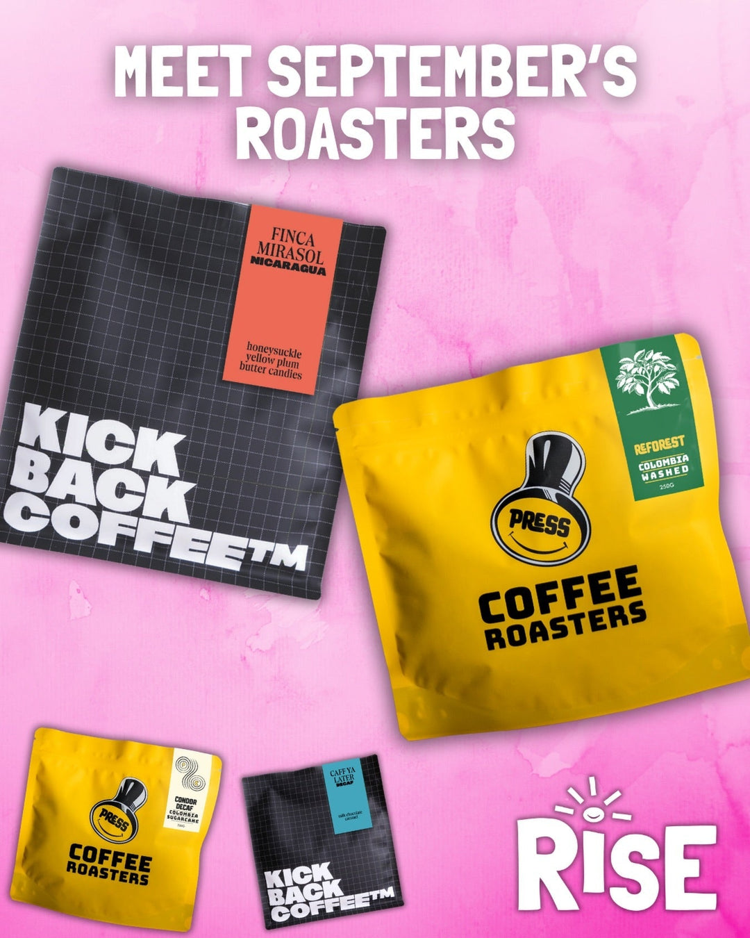 September RISE coffee box
