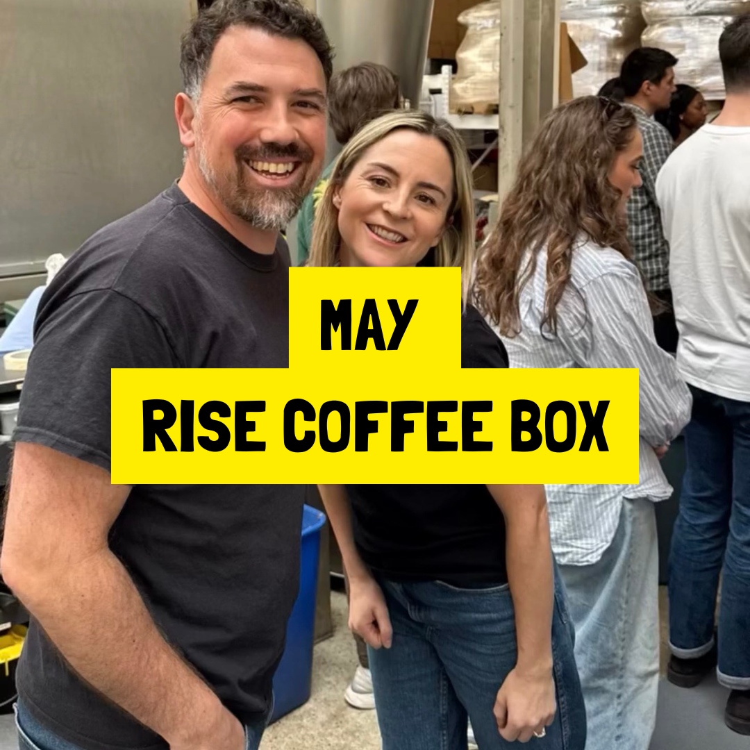 April RISE coffee box