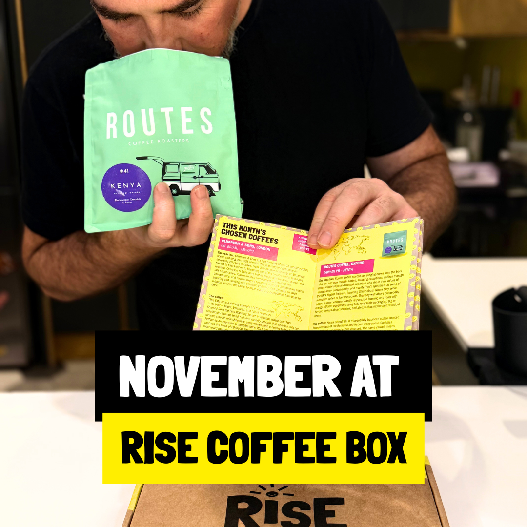 Discover November’s RISE Coffee Box