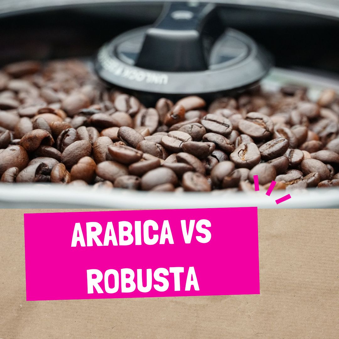 Its all about flavour. The difference between Arabica and Robusta coffee beans
