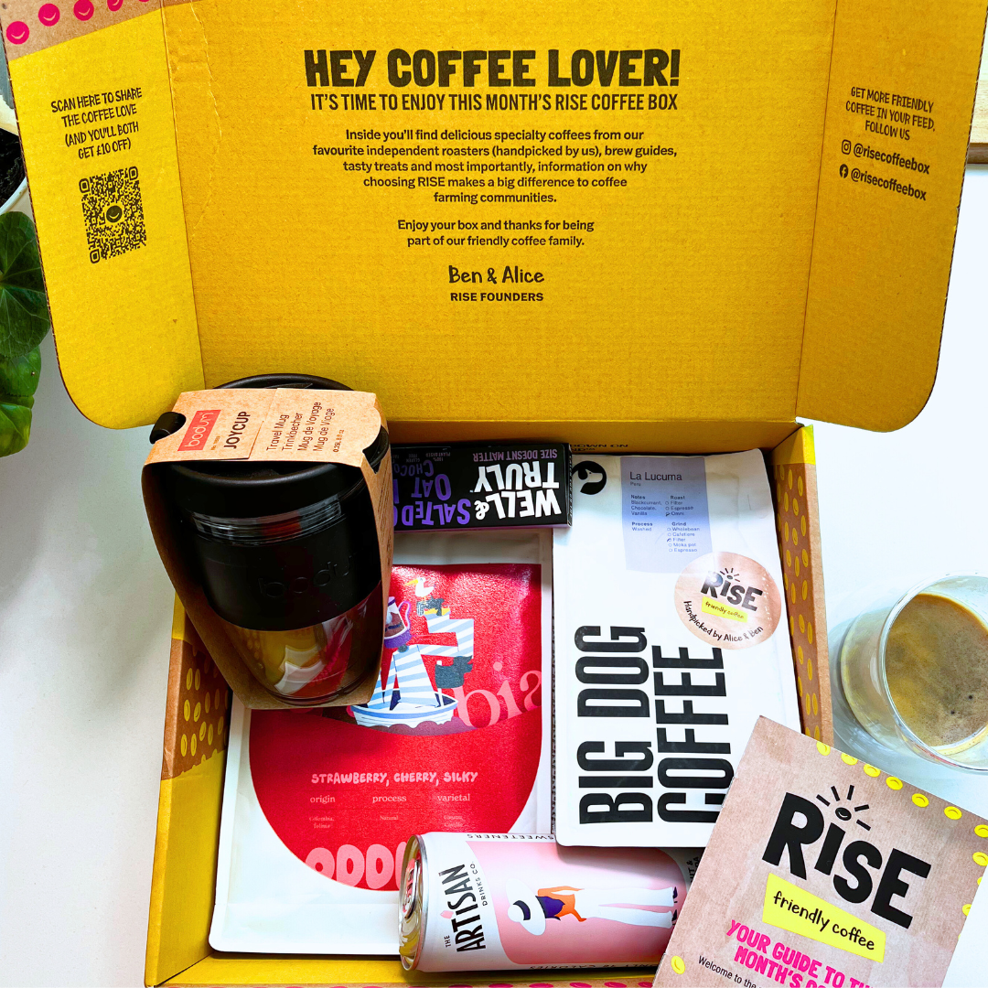 RISE Coffee Subscription LNER