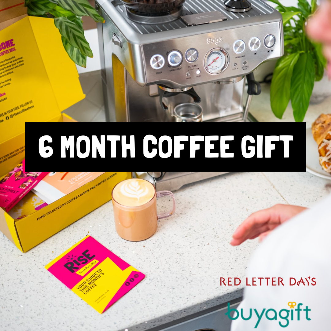 6 Month coffee Gift Experience