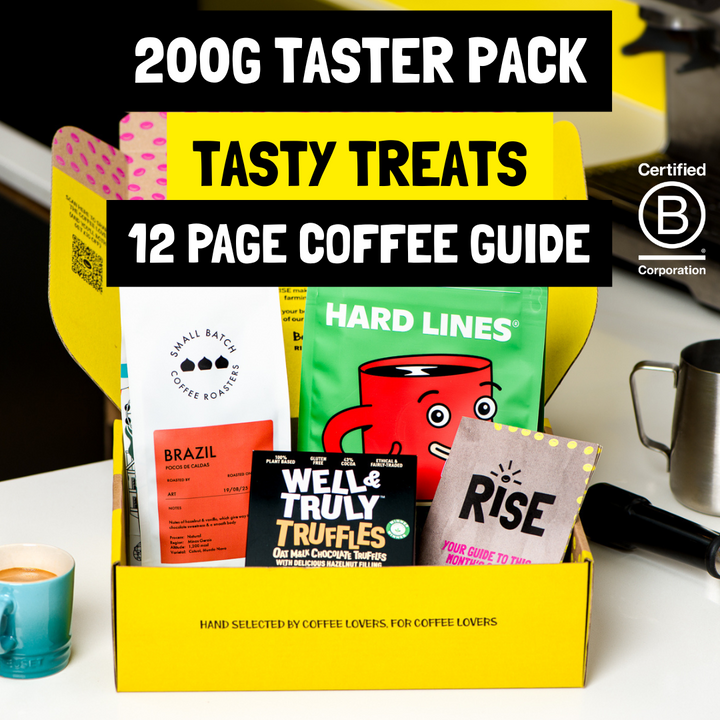 Trial of RISE coffee box