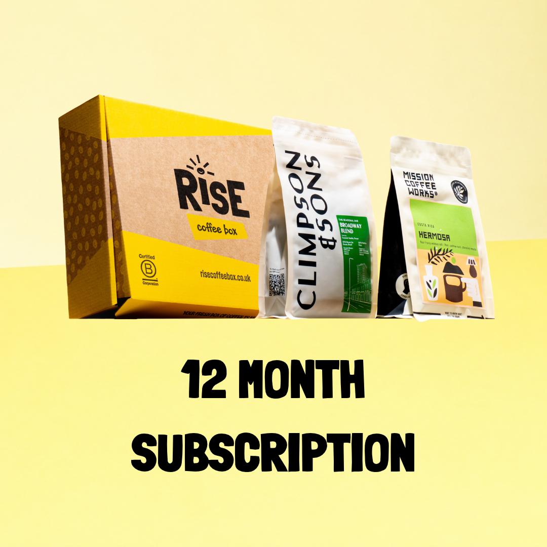 12 Month Coffee Gift Box Subscription