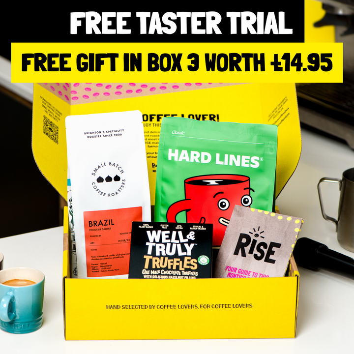 Trial of RISE coffee box