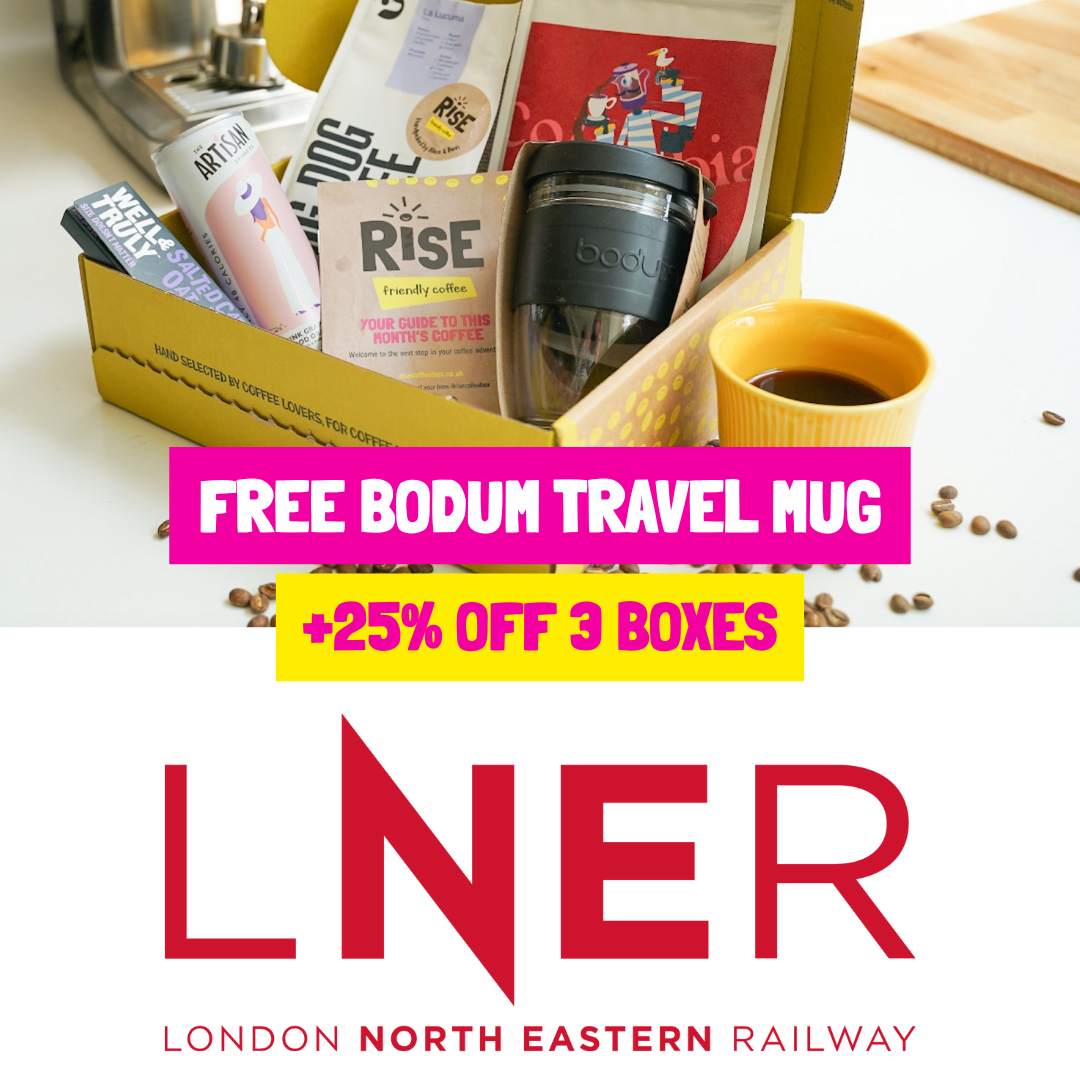 RISE Coffee Subscription LNER