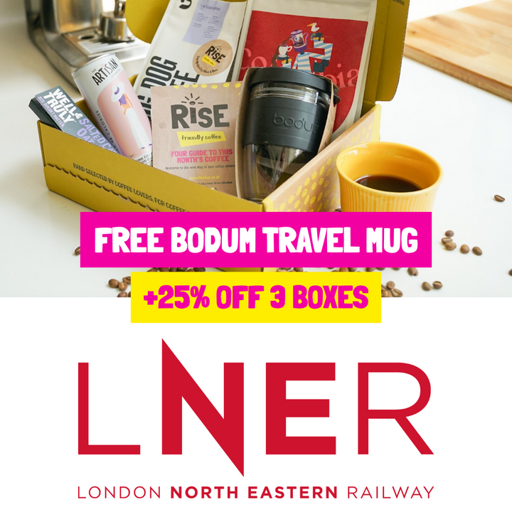 RISE Coffee Subscription LNER