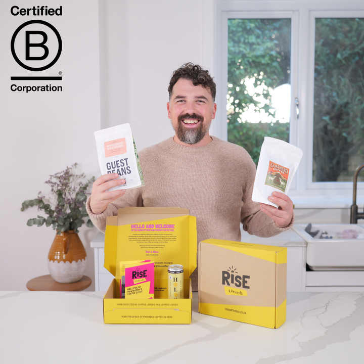 RISE coffee - 12 MONTH PRE PAY & SAVE £50