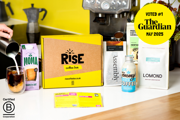 Trial of RISE coffee box