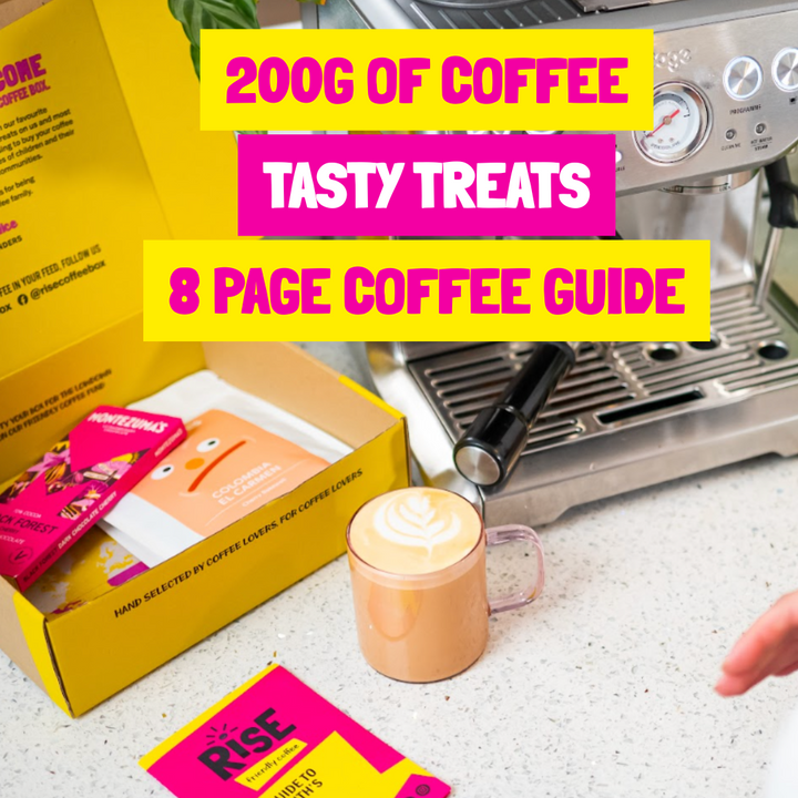 Trial of RISE coffee box